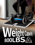 Doorways Rise Driveway Curb Ramp, Non-Slip Aluminum Disabled Ramp, Foldable Threshold Wheelchair Ramp for Home Steps/Entrance/Threshold/Doorway/Scooter/Load Bearing 300KG