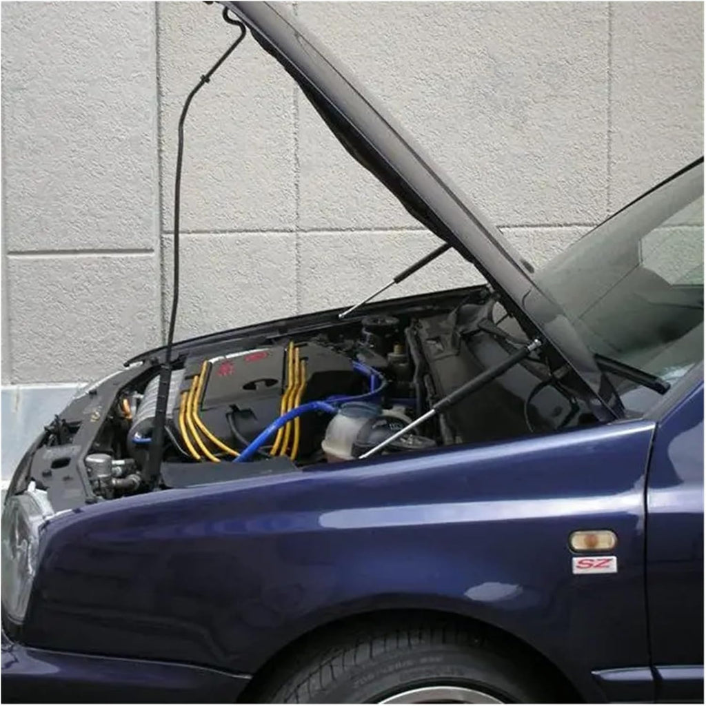 Dampers 1991-1998 Compatible with VW Golf MK3 Front Bonnet Hood Modify Lift Support Shock Accessories Absorber Car Parts(Color:Normal Black)