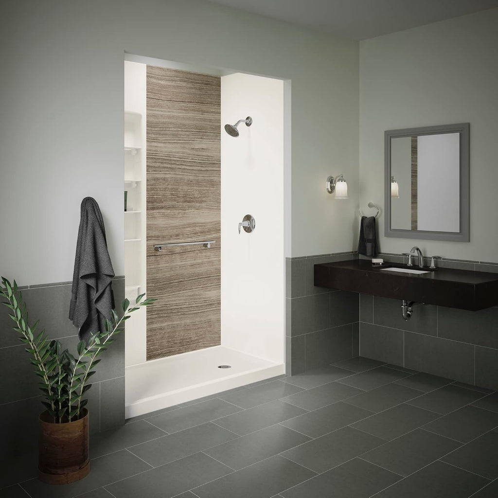 KOHLER 48' x 32' single-threshold shower base with left-hand drain