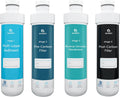 Avalon Genuine 4 Stage Reverse Osmosis Replacement Filters for Avalon Branded Bottleless RO Water Coolers, Patended,4 Count (Pack of 1), White