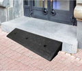 Non-Slip Wheelchairs Ramp for Curb/Doorways/Driveway/Steps, 1.5inch / 2inch / 3inch / 4inch Rise, Outdoor Heavy Duty Rubber Threshold, Load 3tons (Size : 8cm/3.1in)
