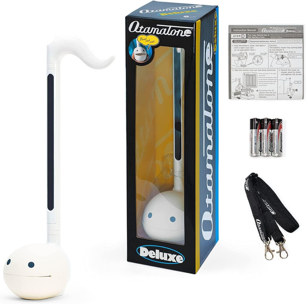 Otamatone Unicorn + White Electronic Musical Instrument Portable Synthesizer Collector's Set Deluxe + Regular 2 Pc Set