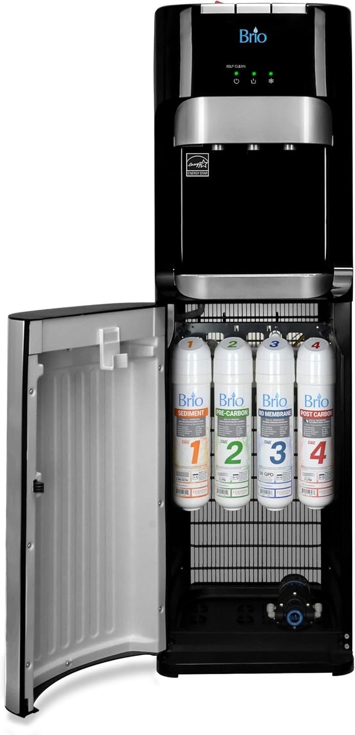 Brio 4 Stage RO Reverse Osmosis Water Cooler Filter Replacement Kit | for Brio Water Dispenser Models: CLPOURO420SCV2 & CLPOUROSC420RO
