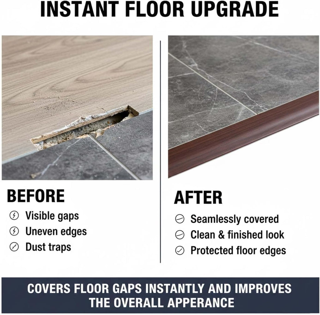 Carpet Threshold Strip Self Adhesive Door Transition Strip, Laminate Flooring Gaps And Doorway Floor Cover, PVC Threshold Edging Trim, Length 3.3ft 6.5ft 9.8ft 20ft(Silver,3'x29.5ft)