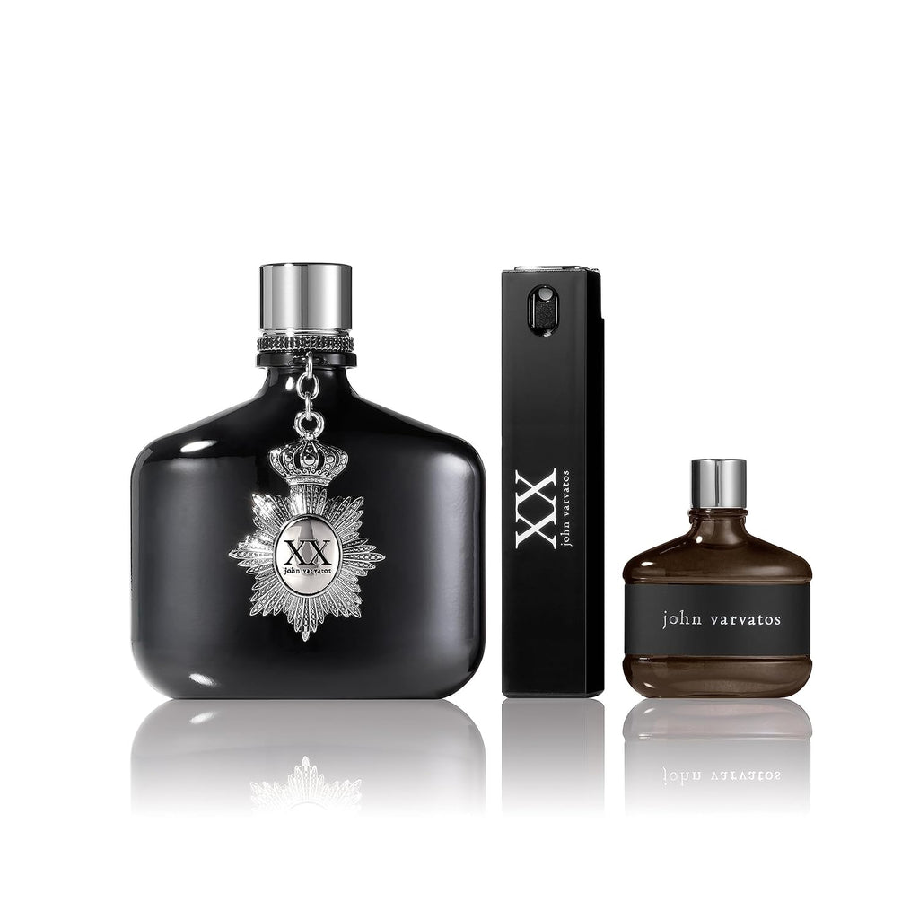 John Varvatos Men's Cologne, XX Eau de Toilette EDT Spray, Woody Oriental Scent with Notes of Cardamom, Orange Flower & Sandalwood