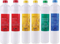 Watts Premier Annual RO Pure 6-Pack Filtration Kit for Zero/Pure Plus Reverse Osmosis System, Push Button Water Filter Replacement, 2 Sediment Filters, 2 Carbon Pre-Filters, 1 Post-Filter, Membrane