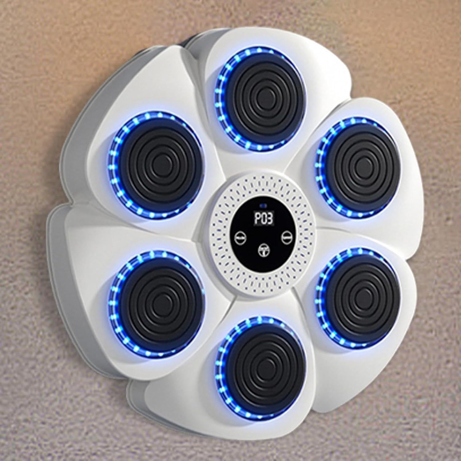 Music Boxing Machine - 40cm Smart Music Punching Machine Wall Punch Mat for Music | Music Punching Machine Indoor Wall Boxing Machine with Gloves Boxing Equipment