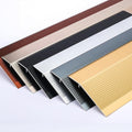 Aluminum Floor Transition Strip, Flooring Reducer for Wheelchair Ramp, Height Adjustment 1-3.5cm, Suitable for Doorways and Thresholds, Durable and Safe
