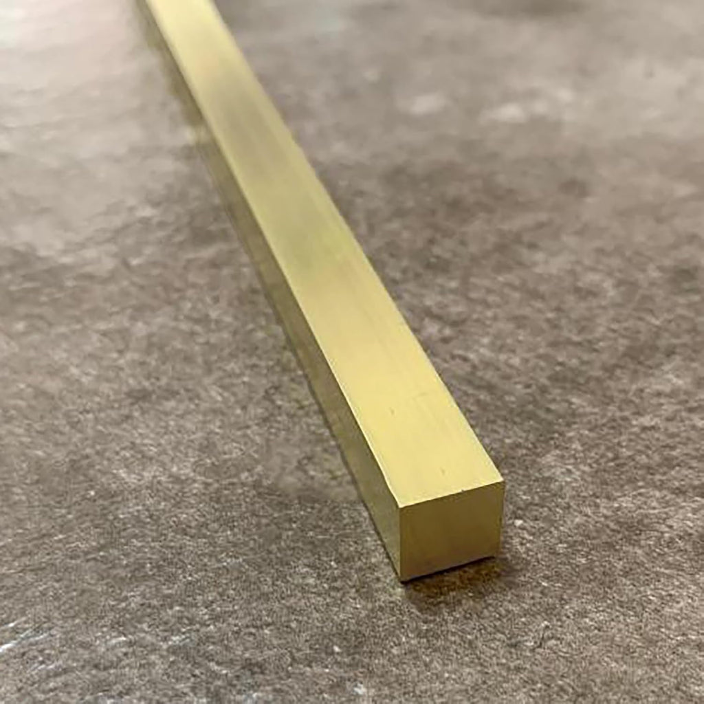 Floor Transition Strip Brushed Brass, Threshold Edge Strip for Wood and Metal, Solid Floor Transitions Seam Ramp for Hardwood Doorways