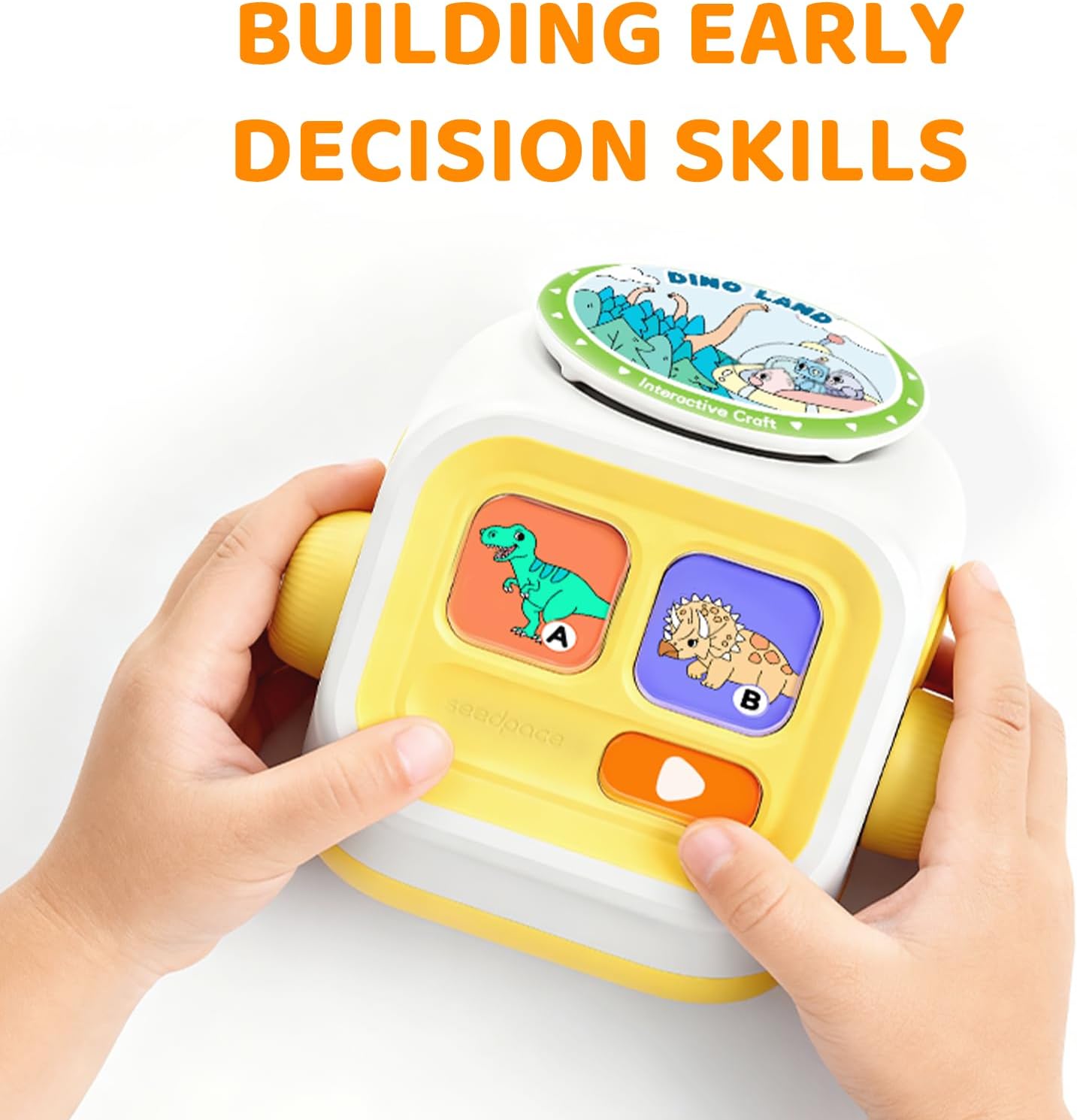 Screen-Free Interactive Story Creator, Speech Development Toy for Toddlers & Kids 3-8, Road Trip Travel Essential, Set