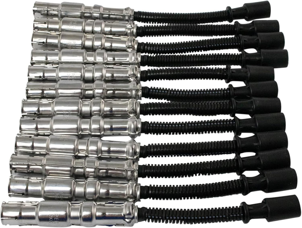 TRQ Spark Plug Kit 12 Piece Iridium Spark Plugs Compatible with 2005-2006 Chrysler Crossfire 2005 Mercedes-Benz E320