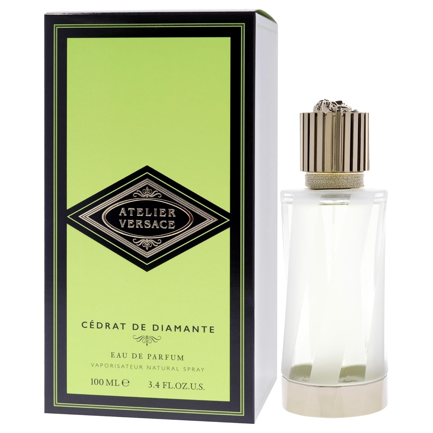 Atelier Cedrat De Diamante by Versace for Unisex - 3.4 oz EDP Spray
