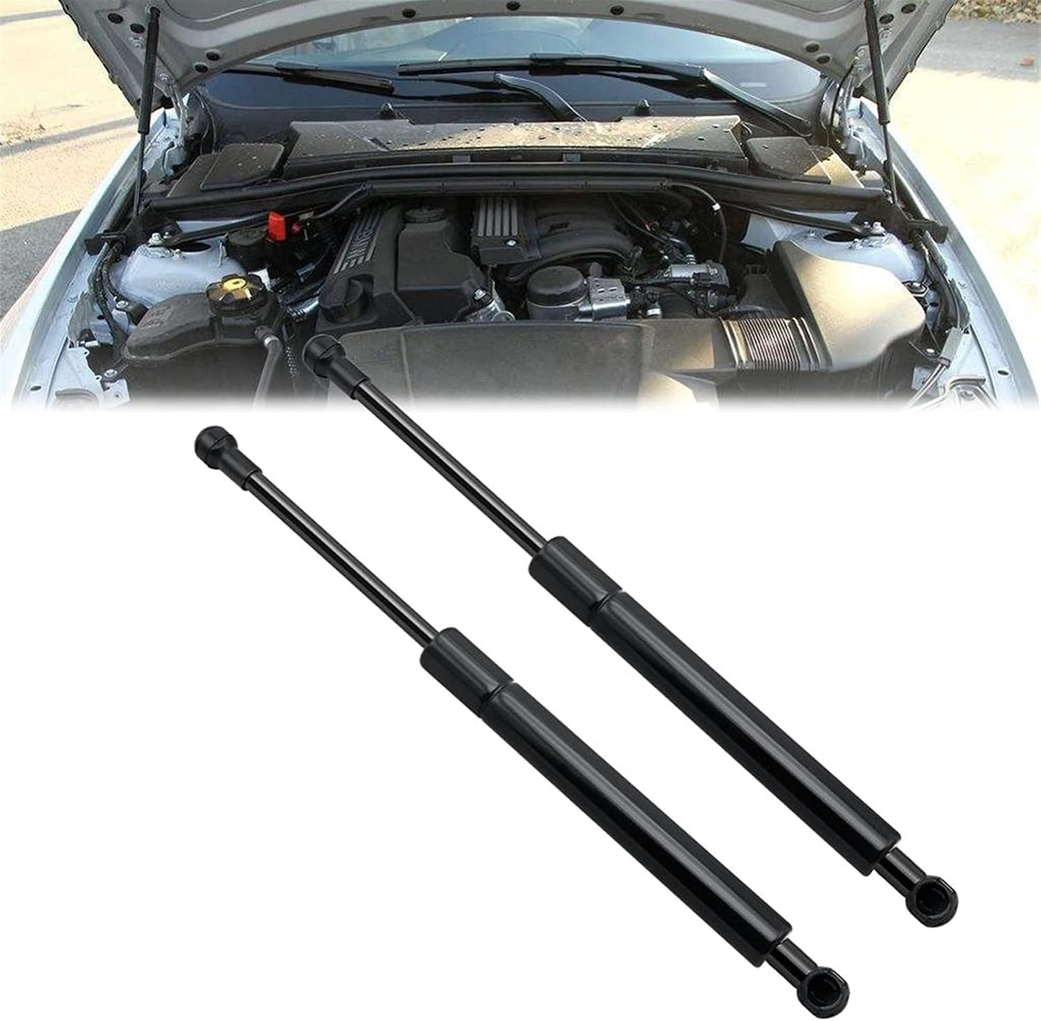 Hydraulic Spring rods, Support rods，Lift Support Struts Apply ToHood Gas Spring Shock Strut Damper Lift Support for Stainless Steel Hydraulic Rod Car Accessories Struts Hood