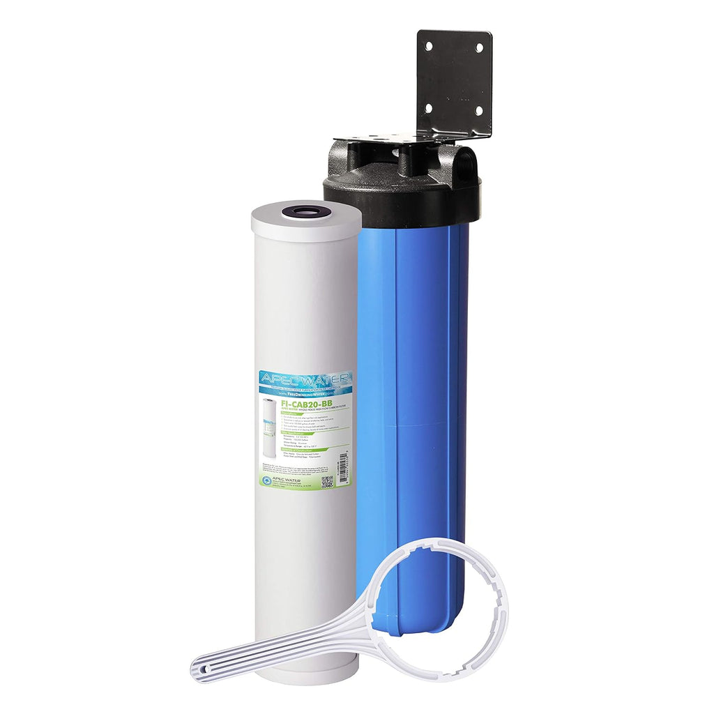 APEC Water Systems CB1-CAB20-BB APEC Whole House Carbon Water Filter with 20' BB Home Filtration System