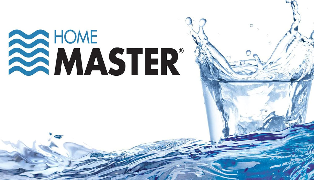 Home Master Whole House Three Stage Water Filtration System with Fine Sediment, Iron and Carbon, Blue