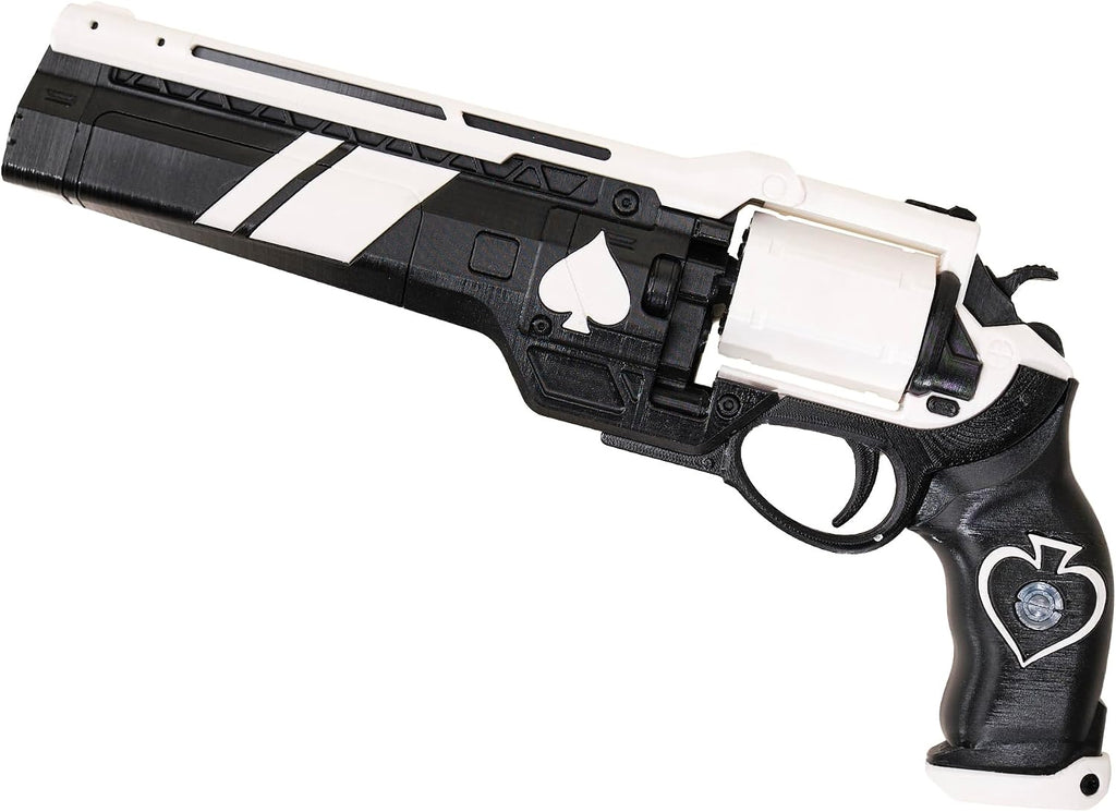 Ace of Spades hand cannon D2 | Clean prop replica (Ace of Spades + Cayde-6 Hand Stand)
