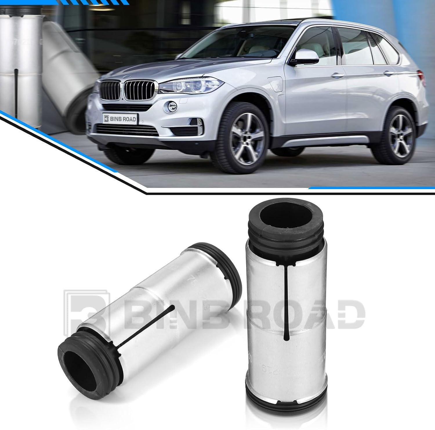 8Pcs Spark Plug Protect Tube Compatible with BMW X5 E53 E60 E63 E64 E65 E66 E70 (Replaces 11127570219)