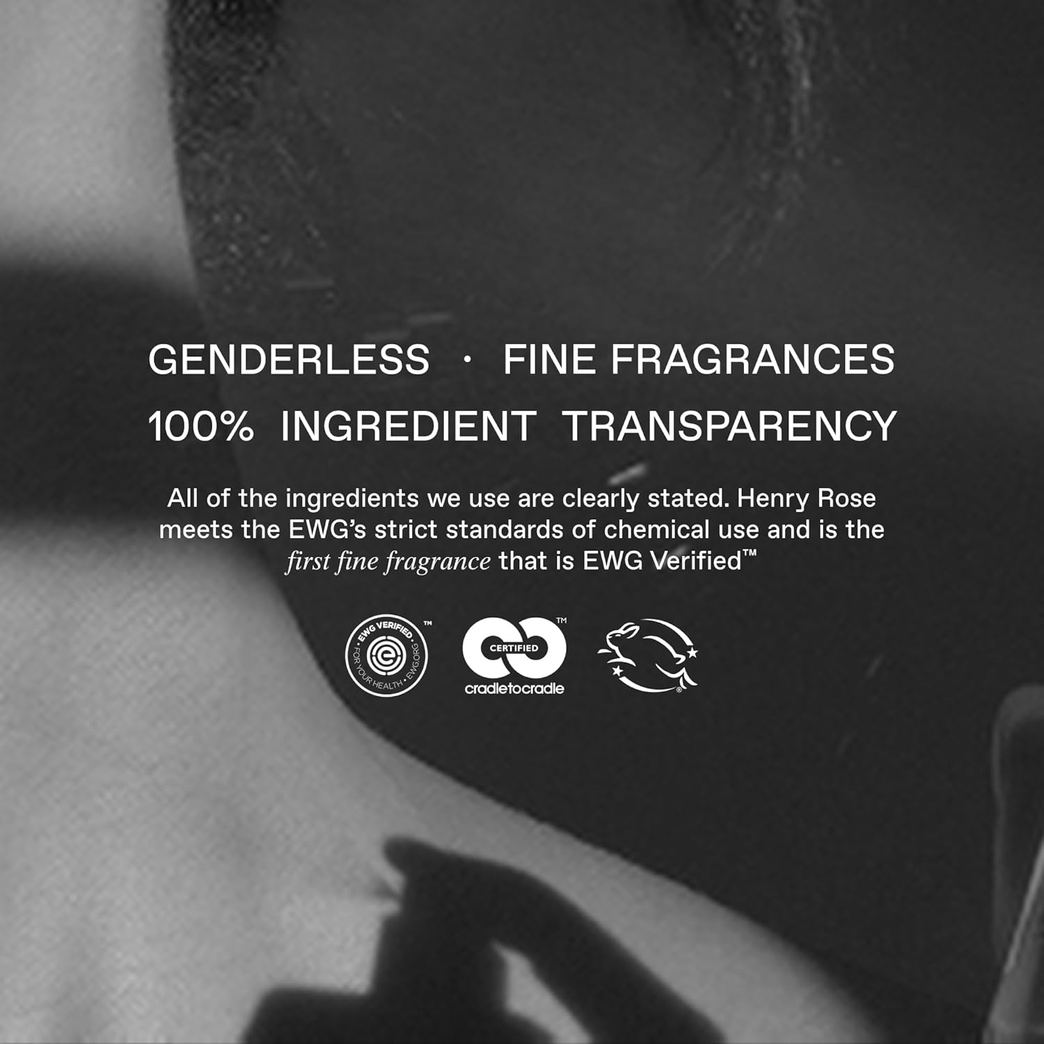 Henry Rose Perfumes for Women & Men - Gender-Inclusive, Refreshing Fragrance with Lime Heart & Marine Water - EWG Verified, Cruelty-Free, Sustainable Packaging - Menace (1.7 fl oz)