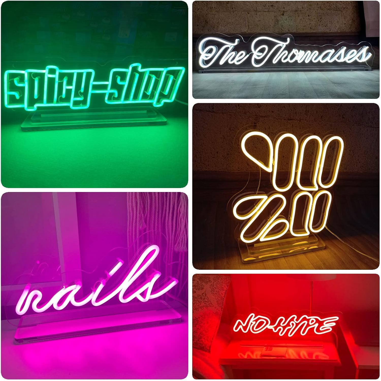 Personalized Neon Sign Tabletop, Custom Neon Sign with Stand, Custom Light Up Business Sign for Table, Wedding Bedroom Nursery Anniversary Party Home Bar Shop Salon Décor, Birthday Gift (1 Line, 30')