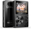 HIFI WALKER H2, High Resolution MP3 Player with Bluetooth5.2, DSD DAC, HiFi Portable Digital Audio Player Lossless High-Res Music Player with 128GB Memory Card, Support Up to 512GB