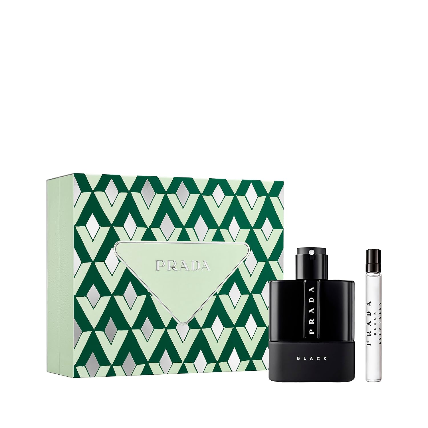 Prada Luna Rossa Black Eau de Parfum Gift Set (EDP 3.3 fl. oz + 0.33 fl. oz Travel Spray)