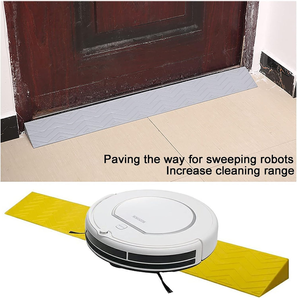 Ramps Portable Threshold Ramps, 3-9cm High, Indoor Curb Ramps, Non-Slip Kerb Ramp for Threshold Wheelchair Scooter Sweeping Robot, Door Step Accessible Rise Channel Mat