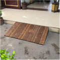 Threshold Ramp, Auxiliary Wood Threshold Ramps for Doorways, 4 5 6 7 8 10 Inch Rise Wheelchair Transition Ramp for Home/Front Door/Yard/Patio, Non Slip (Size : 80x80x20cm/31.5x31.5x8in