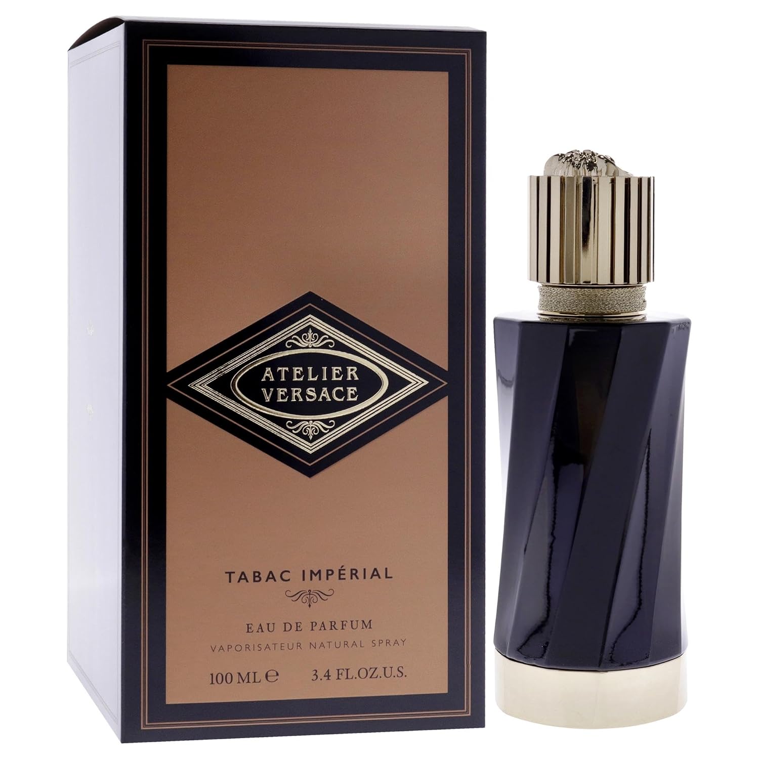 Versace Atelier Tabac Imperial for Men - 3.4 oz EDP Spray