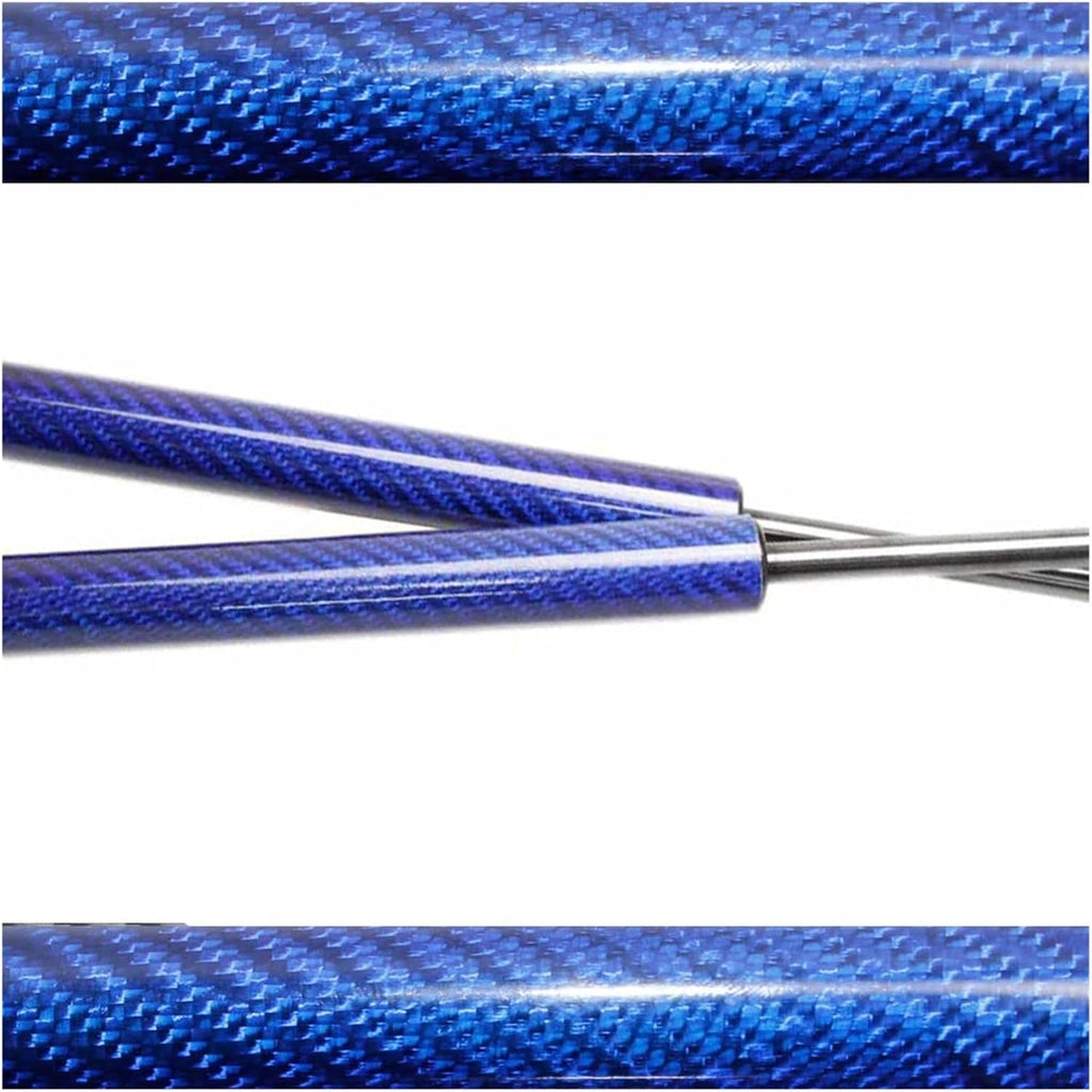 Dampers 1991-1998 Compatible with VW Golf MK3 Front Bonnet Hood Modify Lift Support Shock Accessories Absorber Car Parts(Color:Blue Carbon Fiber)