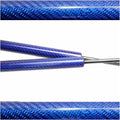 Dampers 1991-1998 Compatible with VW Golf MK3 Front Bonnet Hood Modify Lift Support Shock Accessories Absorber Car Parts(Color:Blue Carbon Fiber)