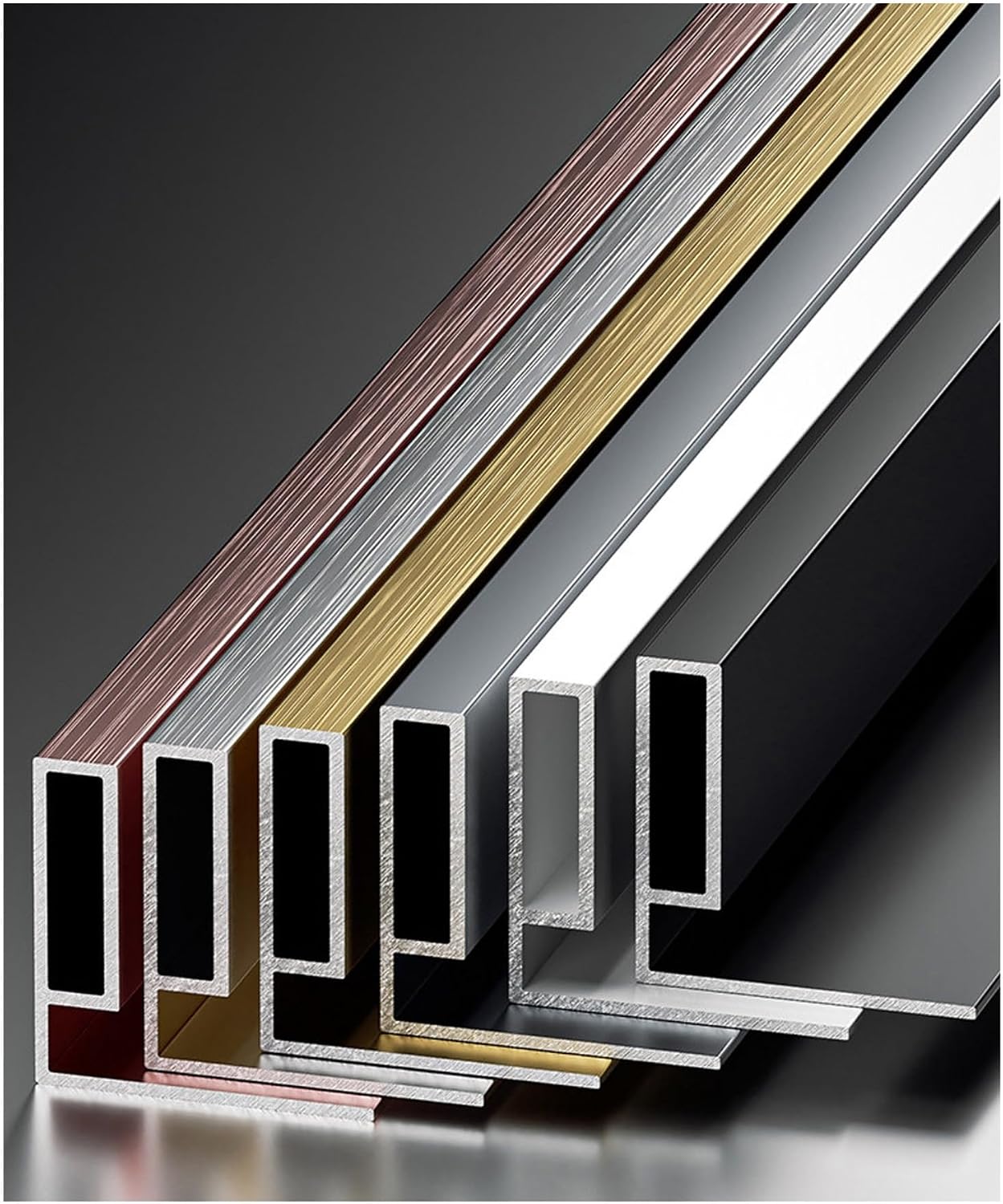 39in Aluminum Alloy Transition Strip, Cuttable Door Threshold Edging for Carpets & Tiles, Home Office & Hotel Floor Decor (Silver, 2.8x15.7in/7x40cm)