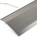 Floor Transition Strips ， Aluminum Alloy Threshold for Wood to Tile, Doorways, Laminate to Hardwood