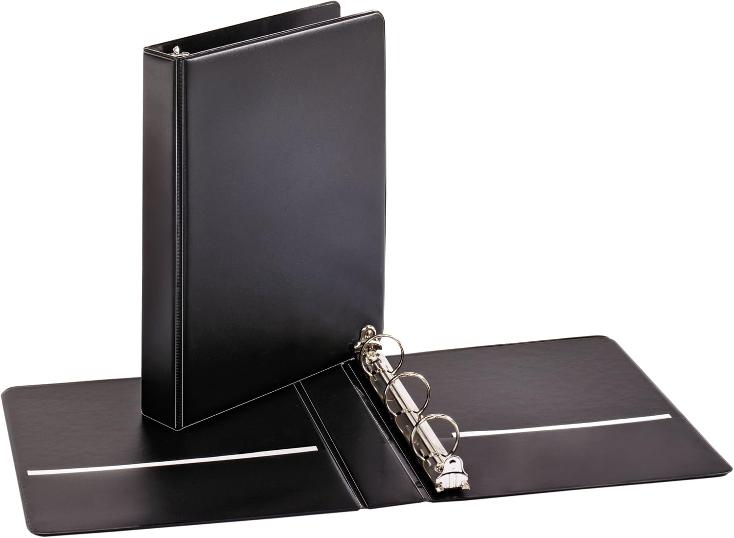 Tops Cardinal Mini Round Ring Binder,1-Inch,8-1/2-Inch x 5-1/2-Inch,Black (07201),(Pack of 12)