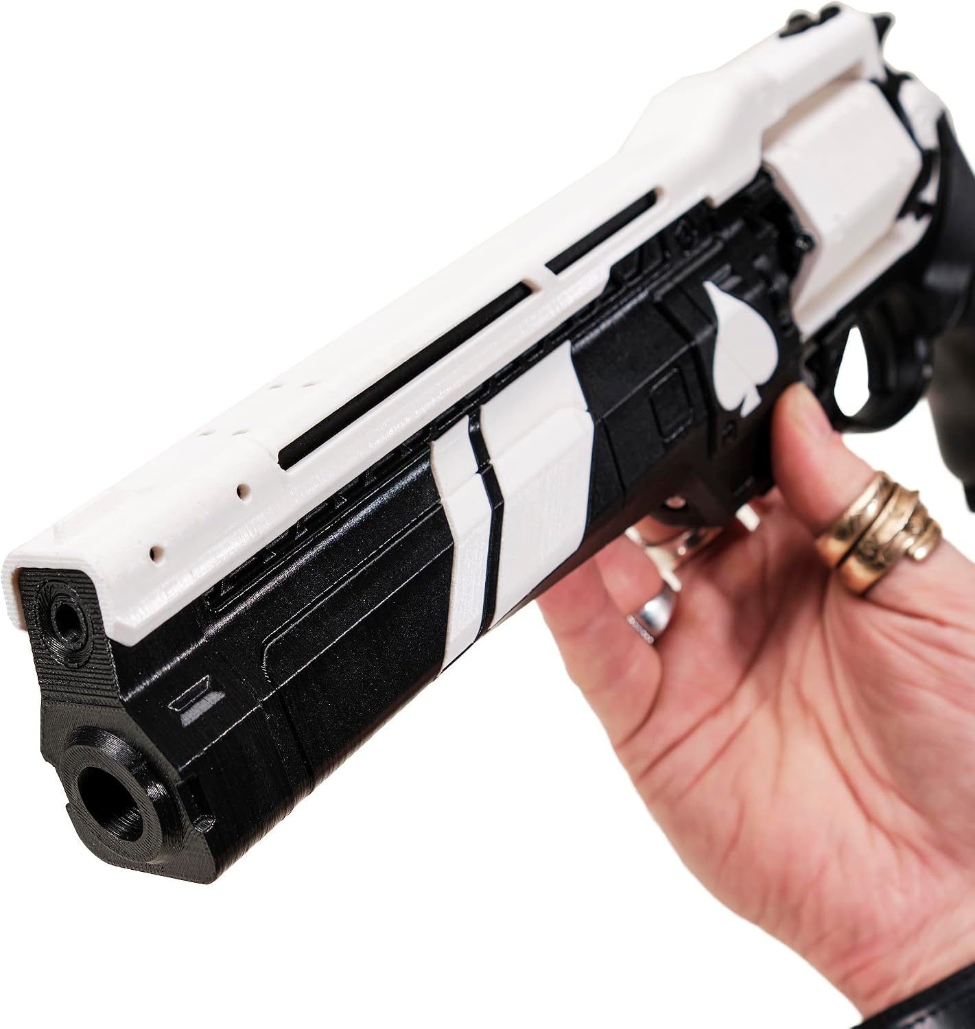 Ace of Spades hand cannon D2 | Clean prop replica (Ace of Spades + Cayde-6 Hand Stand)