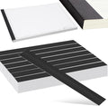 Estune 1000 Pcs Blueprint Binding Strips Blank Binding Strips for Blueprint Construction Paper Poster Plans Drawings Arts (3' X 24',Black)