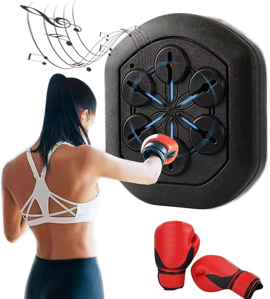 Music Boxing Machine, Smart Boxinghine, Indoor Music Boxing Wall Target, for Training, Stress Relief and Fitness