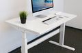 Mount-It! Desk Table Top for Standing Desks - 48 Inch Wide x 29 Inch Deep, White - Universal Solid One-Piece Table Top for Sit to Stand Height Adjustable Desk Frames - Frame Sold Separately
