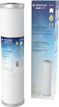 Pentair OMNIFilter PB55-20 Carbon Water Filter Replacement Cartridge, 20 Inch x 4.5' Whole House Heavy Duty Big Blue Carbon Block, Reduces Lead and Cyst, NSF Certified, 0.5 Micron