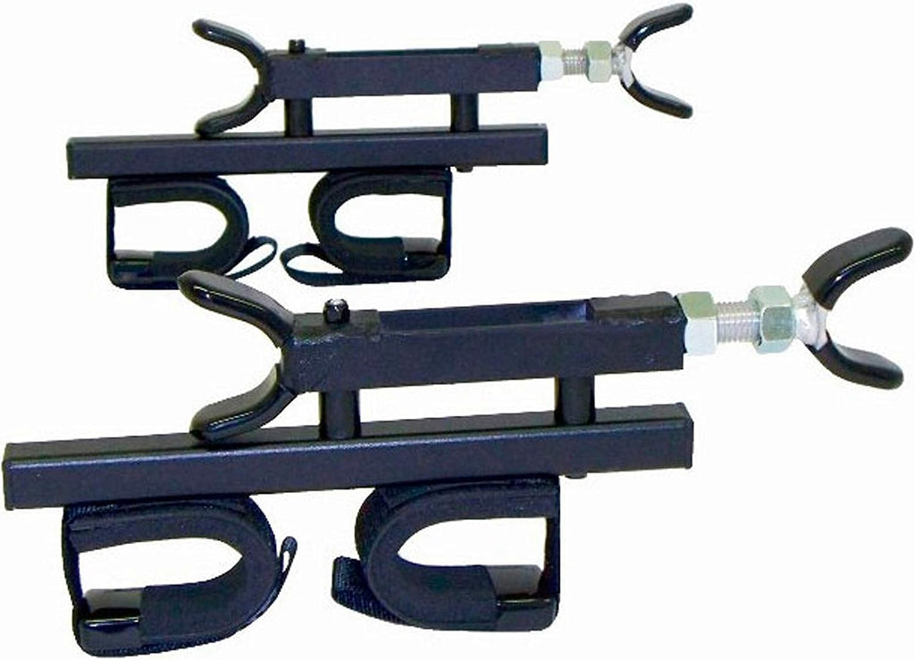 Great Day Quick-Draw Overhead Gun Rack - For UTVs With Roll Bar Depth of 9-9.75in - Black Powder-Coated Finish - 2 Gun Model, QD852-OGR