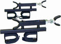Great Day Quick-Draw Overhead Gun Rack - For UTVs With Roll Bar Depth of 9-9.75in - Black Powder-Coated Finish - 2 Gun Model, QD852-OGR