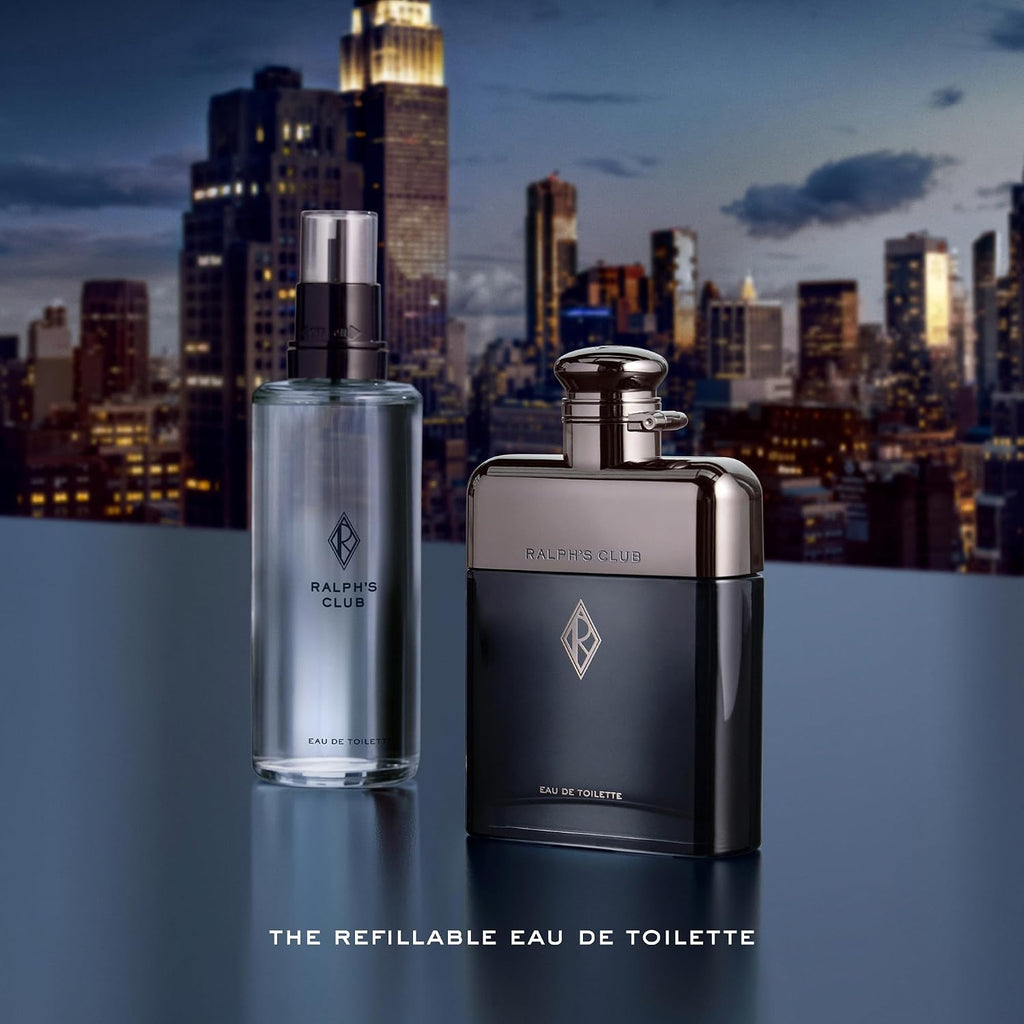 RALPH LAUREN FRAGRANCES - Ralph's Club - Eau de Toilette - Men's Cologne - Woody & Aromatic - With Grapefruit, Lavandin, & Patchouli - Intense Fragrance