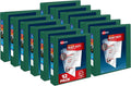 Avery Heavy-Duty View 3 Ring Binders, 1.5 Inch One Touch EZD Rings, 400-Sheet Capacity, 2.1 Inch Wide Spine, Customizable Clear Cover and Spine, Green Binders (12-Pack of 79108)