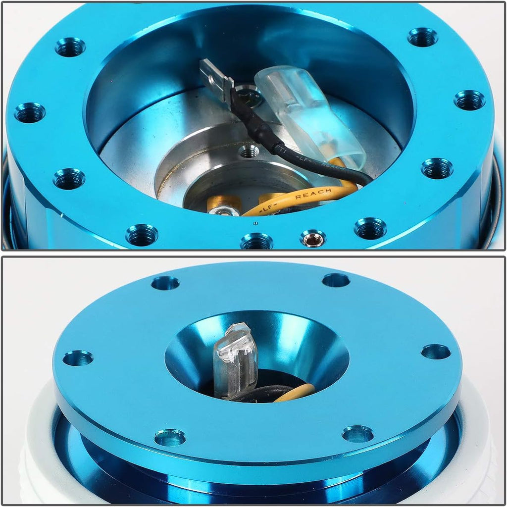 NRG Innovations SRK-210NB/GL Quick Release Kit (New Blue Body / Glow in the Dark Pyramid Ring)