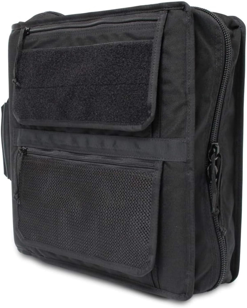 TACTICAL NOTEBOOK COVERS Tactical 3-Ring Binder Cover System | Zippered Padfolio Organizer Bag with Leather Handle | Fits 3' to 4' Binders | Durable Field Use Organizer (Canadian Digital Camo)