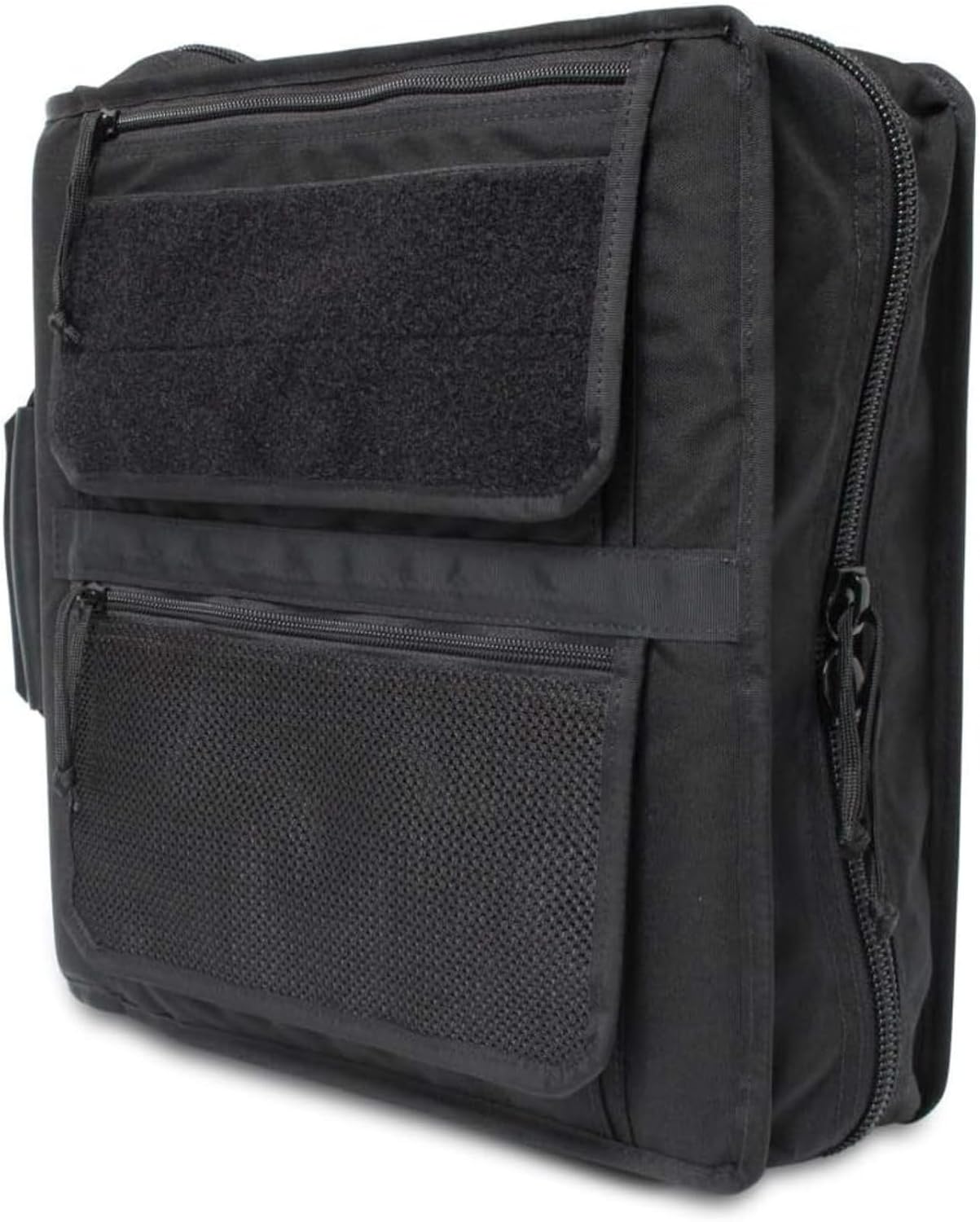 TACTICAL NOTEBOOK COVERS Tactical 3-Ring Binder Cover System | Zippered Padfolio Organizer Bag with Leather Handle | Fits 3' to 4' Binders | Durable Field Use Organizer (Canadian Digital Camo)