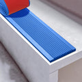 Stair Edge Trim Self Adhesive Stair Nosing Non-Slip Stair Edge Protector, Carpet Edging Strip,Extra Wide 10cm,Interior Thresholds for Doorways(Blue,10m)