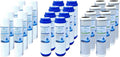 MyWaterClub 4-Year Filter Replacement Set (Total 24 Pcs) – Sediment, GAC, and Premium Activated Coconut Carbon Block Filter Cartridges for 3-Stage Whole House Filtration Systems