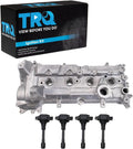 TRQ Ignition Coil Kit 5 Piece Compatible with 2012-2019 Nissan Versa 2014-2019 Versa Note