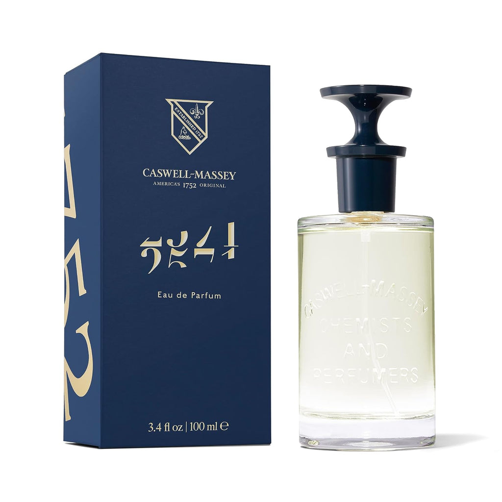 Caswell-Massey 2571 Eau de Parfum Spray, Warm Sandalwood & Bergamot Scent, Fragrance for Men & Women, Made in USA, 3.4 Oz