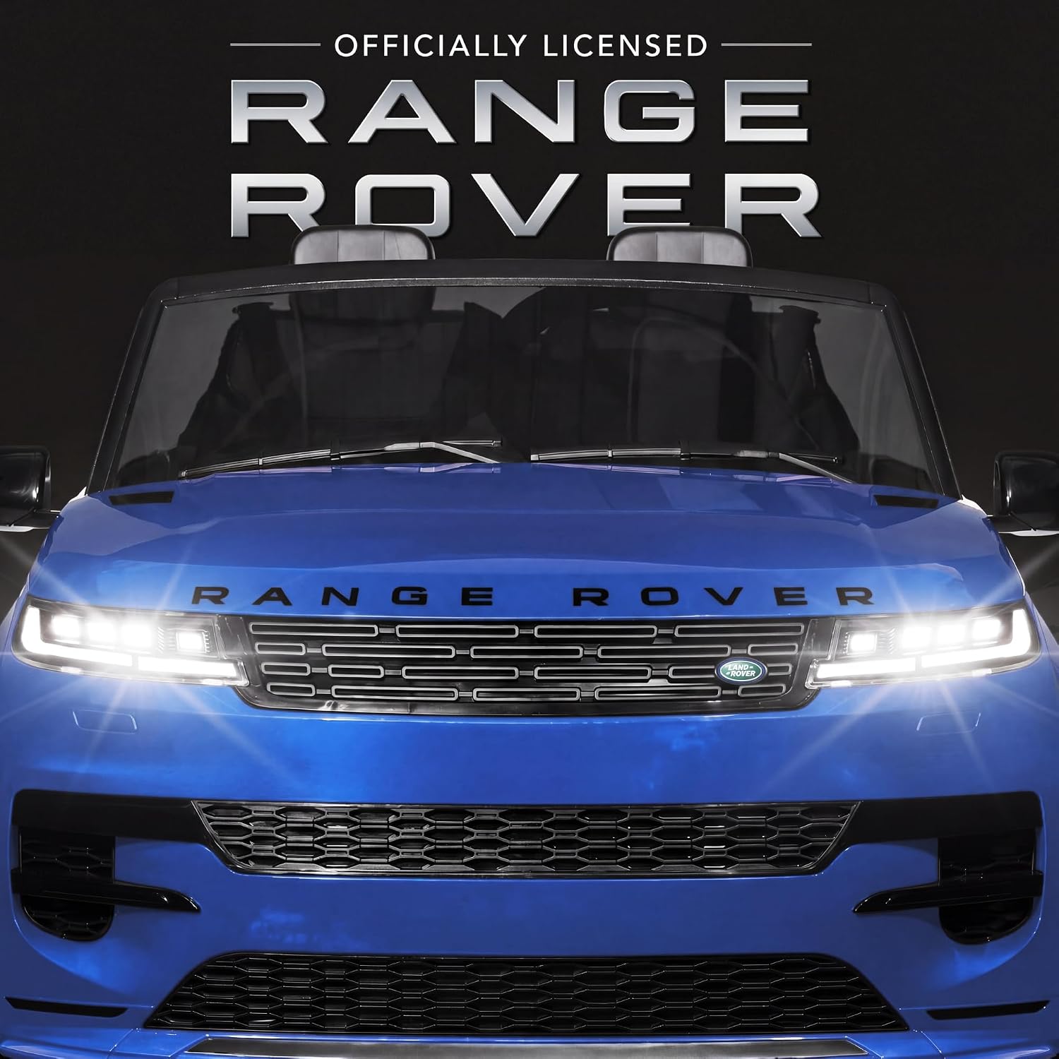 Best Choice Products 24V 2-Seater Licensed Range Rover Sport Electric Ride On Car for Kids with Parental Remote Control, 132 lb Weight Capacity - Blue